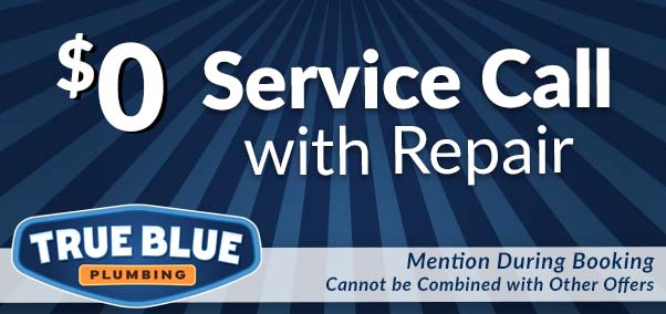 $0 Service Call with Repair - True blue Plumbing